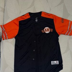 Giants Black and Orange Jersey